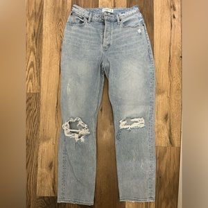Abercrombie Curve Love Dad High Rise Jeans